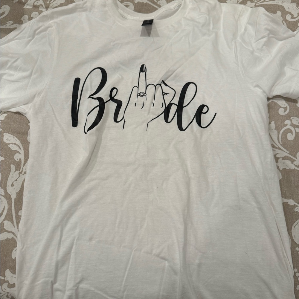 White Bride T shirt